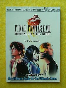   Fantasy VIII *NEW* Official BradyGames Strategy Guide by David Cassady
