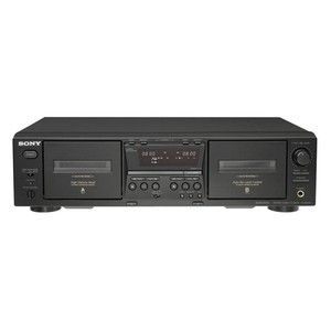Sony Dual Cassette Player Recorder TC WE475