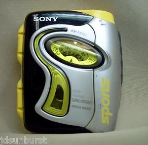 Sony Walkman Cassette Tape Player Sports Am FM Radio FX 111