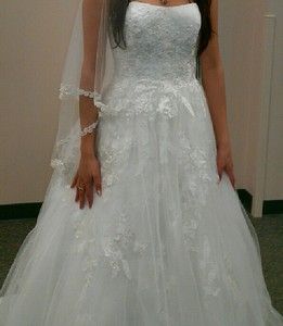 Gorgeous Size 4 Oleg Cassini Wedding Dress