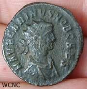 CARINUS. Caesar. AD 282 283. Antoninianus. Rome. PIETAS AVGG.