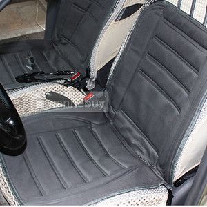 Car Seat Cushion Cover Mat Massager Back Heating Heat