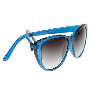  Fashion Vintage Inspired Colorful Cat Eye Shape Frame Sunglasses 8184