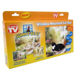 Sunny Seat Window Mounted Cat Bed Fast Install Spave Saving New as 