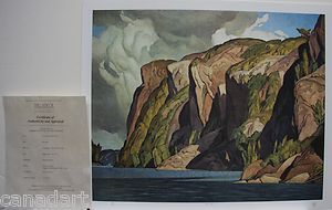 Casson Bon Echo Signed Limited Edition $1250 Appraised Value 