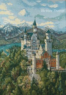    store tapestry neuschwanstein castle germany european wall decor