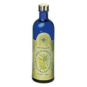 Caswell Massey Body Massage Oil Pure Sweet Almond Oil 6 oz Bottle New 