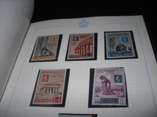 San Marino mint collection in album, all stamps shown in 25 pictures 