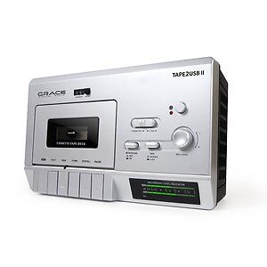   Digital Cassette Tape to USB MP3 Converter TAPE2USB II Recorder