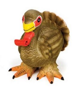 Large Turkey Latex Squeeze Meeze Dog Toys Free Shipping