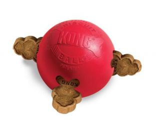   Biscuit Ball Dog Chew and Treat Ball Fetch Problem Solving Toy