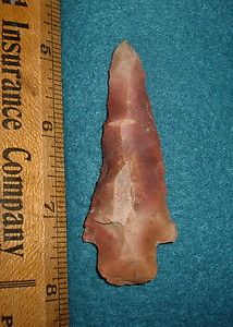Choice American Indian Alabama Jasper Spear Arrowhead Ancient Artifact 