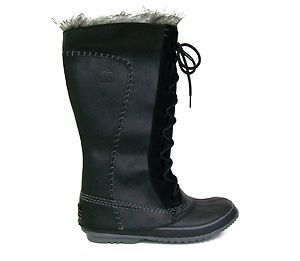 Sorel NL1642 010 Cate The Great Womens Boots Waterproof Black