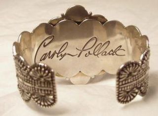 Sterling Silver Turquoise Amethyst Cuff Bracelet Carolyn Pollack