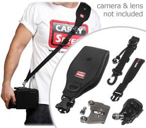 Carry Speed CS Pro DSLR Camera Lens Strap Wrist Strap Monopod Kit 