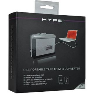 Hype HY 2010 TP Portable USB 2 0 Cassette to  Sound