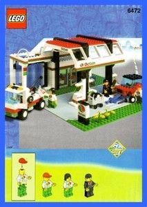 Lego Bauanleitung 6472 City Center Octan Tankstelle 184