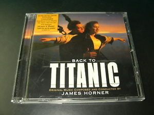 James Horner Back to Titanic 1998 Soundtrack CD