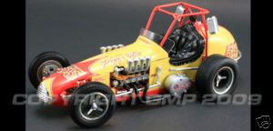 JIMMY CARUTHERS PIZZA HUT VINTAGE DIRT CHAMP CAR GMP RACE 1 18