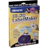 memorex cd dvd label maker system create your own cd and