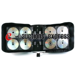 520 Capacity CD DVD R Holder Case Wallet Album for Media Storage Red