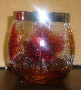 Yankee Candle Autumn Trees Turning Leaves Tealight Holder NEW