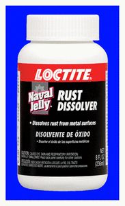 Loctite 8oz Navel Jelly Rust Dissolver Removing Rust Metal Surfaces 