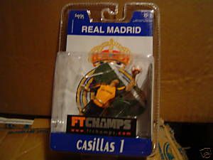 SOCCER REAL MADRID CASILLAS #1 FTCHAMPS 3 FIGURE