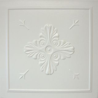 Amazing Styrofoam Ceiling Tiles R45AW ANTIQUE WHITE Easy Glue up