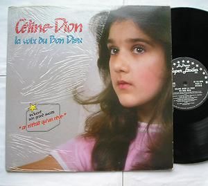 CELINE DION La voix du bon dieu ORIG pressing 1st Canada 1981 SUPER 
