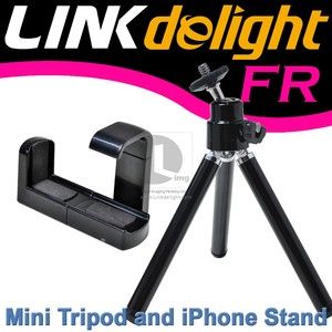 Cell Phone Mini Tripod Stand Holder for iPhone Nokia