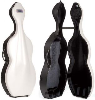 Bam France 1003XLW Shamrock Hightech Cello Case with Wheels White 