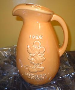    MOUSE M MOUSE DINNERWARE Special Edition Ceramic Pitcher LE Special