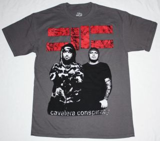 Cavalera Conspiracy Photo Sepultura Soulfly Nailbomb New Grey Charcoal 