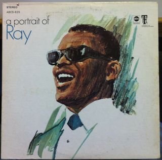 RAY CHARLES a portrait of ray LP VG+ ABCS 625 Vinyl 1968 Record Stereo 