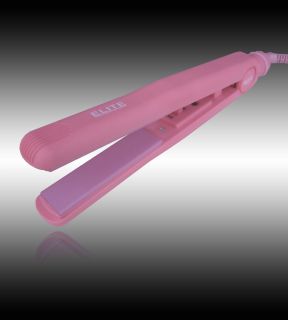 ELITE Ceramic Ionic Flat Hair Iron Straightener Curling   Pink