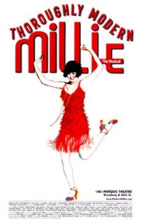 Original Broadway Poster Thoroughly Modern Millie Sutton Foster Marc 