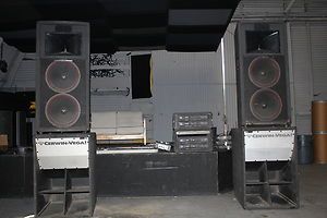 Cerwin Vega FULL Sound System 2 SL 36B Subs and 2 V 253 Speakers with 