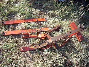 Allis Chalmers WD WD45 Tractor 3 Point Hitch Setup