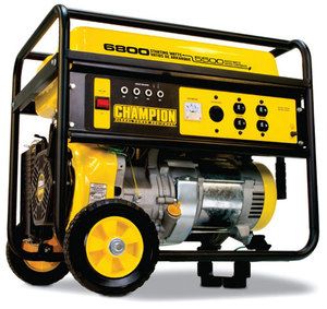 New Champion 6800 watt Gas Portable Gasoline Generator Carb Compliant