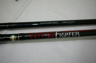 You will get 2 Zebco Catfish Fighter Rods listed as used.