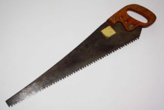   Disston Crosscut One Man Hand Saw with Champion Tooth 24 Blade