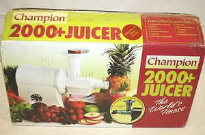 Champion 2000 Commercial Heavy Duty Juicer Extractor G5 PG 710 BLACK 1 