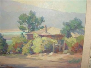 Brian Babinski Listed California Landscape Vintage Oil Painting