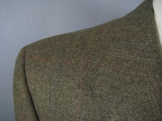   Italy Soft Tweed Coat 44 R US 54 EU Davide Cenci Bijan Maker