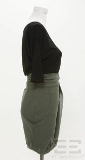 Vena CAVA for Aqua Black Olive Green Dress Size XS New