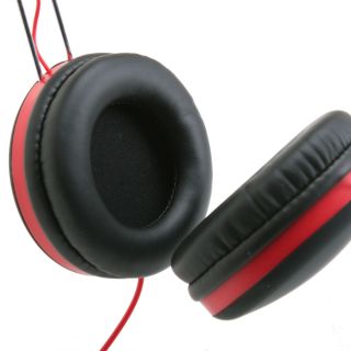   Stereo Headphones w Mic Call Answer Button for  Player