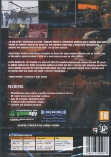 CHASER Futuristic Combat Shooter PC Game FPS   US Seller   DVD   BRAND 