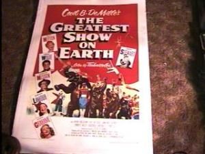 Greatest Show on Earth Movie Poster Cecil B DeMille 52
