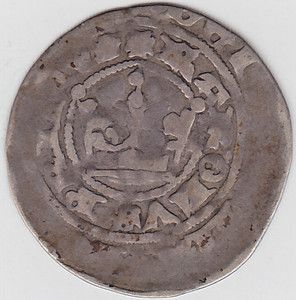 14th Century Bohemia Charles IV Prager Groschen Hammered Silver Nice 